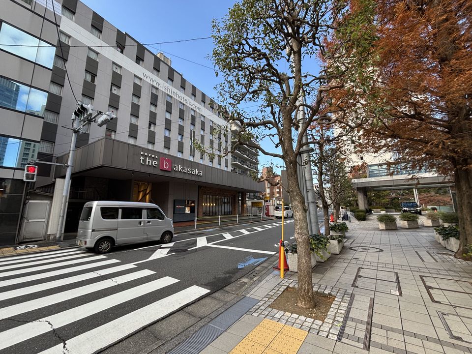 突き当たりの交差点
